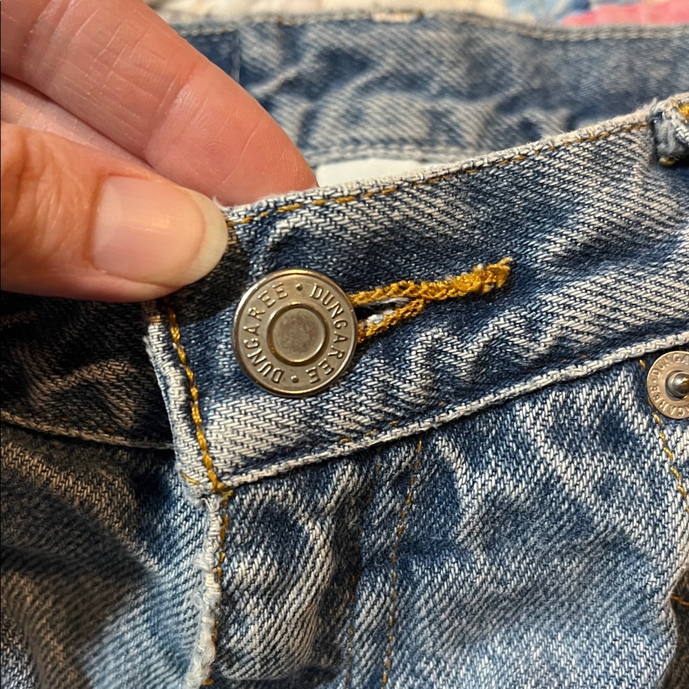 Vintage True Test Dungarees Mom Jeans - Picture 5 of 9